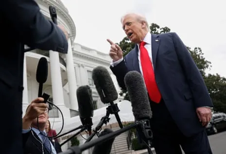 Ex-President Trump Clashes Down Under Journalist, Acknowledges Talks with Anthony Albanese